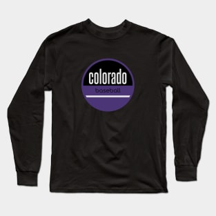 Colorado baseball Long Sleeve T-Shirt